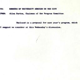 Announcements, 1963-05-17. ...