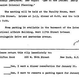 Announcements, 1980-01-21. ...