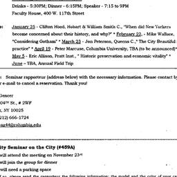Announcements, 1998-12-15. ...