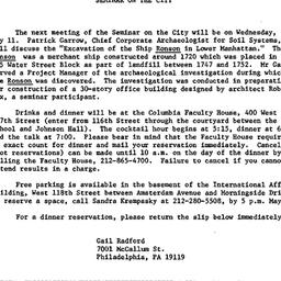 Announcements, 1982-05-11. ...