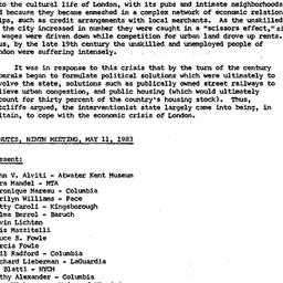 Minutes, 1983-05-11. The Ci...