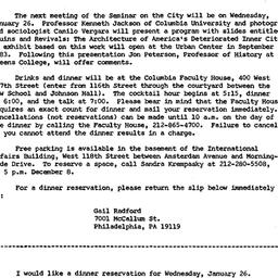Announcements, 1983-01-26. ...