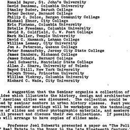 Minutes, 1973-05-01. The Ci...