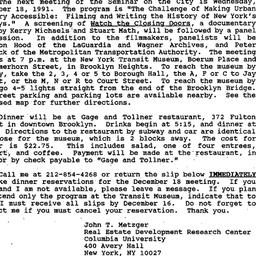 Announcements, 1991-12-18. ...