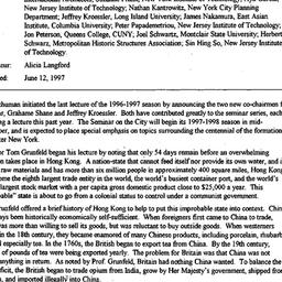 Minutes, 1997-05-07. The Ci...