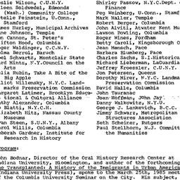 Minutes, 1985-03-25. The Ci...