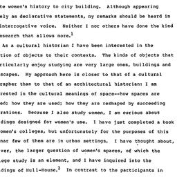 Speaker's paper, 1984-1...