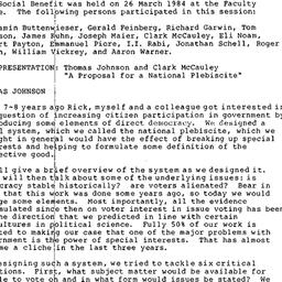 Minutes, 1984-03-26. Incent...