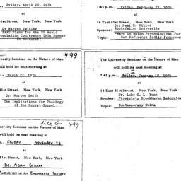 Schedules, The Nature of Ma...
