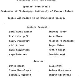 Minutes, 1973-11-23. The Na...