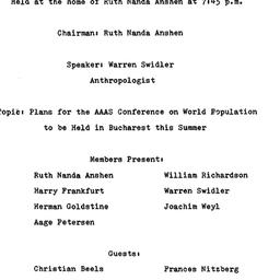 Minutes, 1974-04-26. The Na...