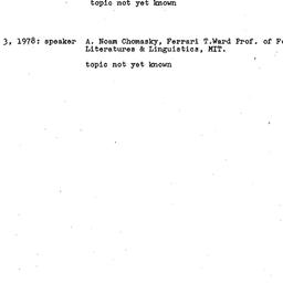 Schedules, The Nature of Ma...