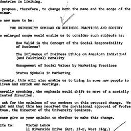 Announcements, 1973-11-19. ...