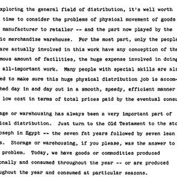Speaker's paper, 1956-1...