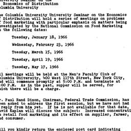Announcements, 1965-12-28. ...