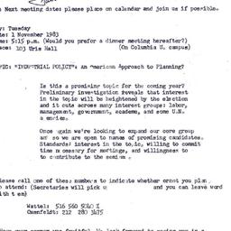 Announcements, 1983-12-16. ...