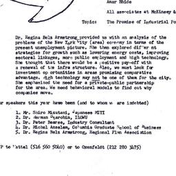 Announcements, 1984-04-24. ...