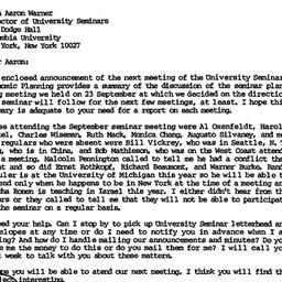 Correspondence, 1986-10-10....