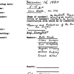 Minutes, 1980-12-16. Econom...