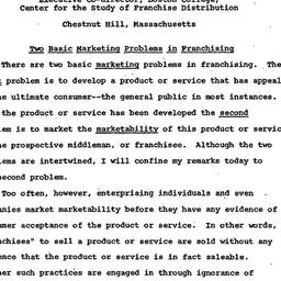 Speaker's paper, 1967-0...