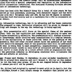 Announcements, 1988-08-24. ...