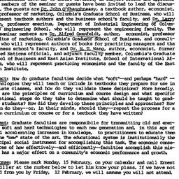 Announcements, 1988-01-13. ...