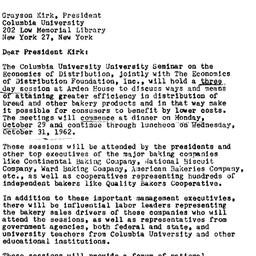Correspondence, 1962-10-03....