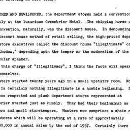 Speaker's paper, 1963-0...