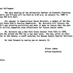 Announcements, 1980-01-04. ...