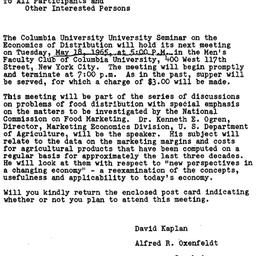 Announcements, 1965-05-05. ...