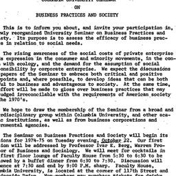 Announcements, 1974-10-22. ...