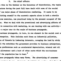 Speaker's paper, 1973-0...