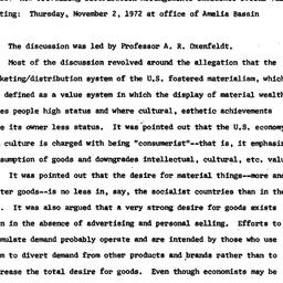 Minutes, 1972-11-02. Econom...