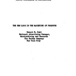 Speaker's paper, 1957-1...