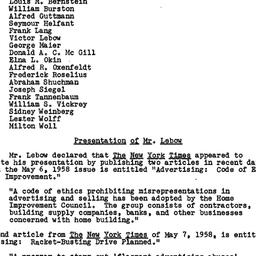 Minutes, 1958-05-08. Econom...