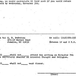 Announcements, 1975-11-07. ...