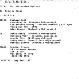 Minutes, 1991-04-05. Asian ...