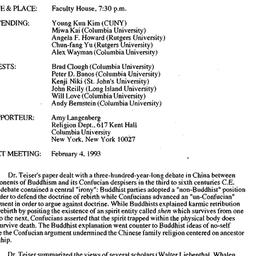 Minutes, 1993-12-03. Asian ...