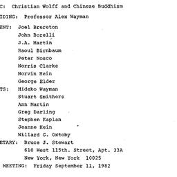 Minutes, 1982-05-07. Asian ...