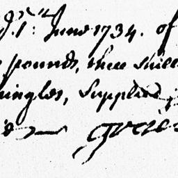 [Document, 1734 June 01]