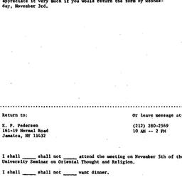 Announcements, 1976-11-05. ...
