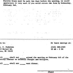 Announcements, 1977-01-14. ...