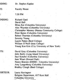 Minutes, 1994-11-04. Asian ...