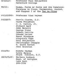 Minutes, 1981-02-06. Asian ...