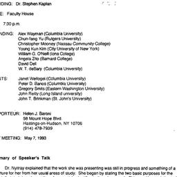 Minutes, 1993-04-02. Asian ...