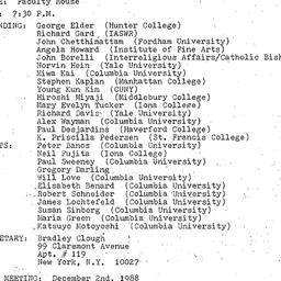 Minutes, 1988-11-04. Asian ...