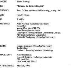 Minutes, 1996-02-02. Asian ...