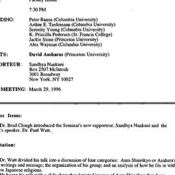 Minutes, 1996-03-08. Asian ...