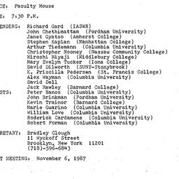 Minutes, 1987-10-02. Asian ...