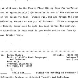 Announcements, 1979-11-02. ...